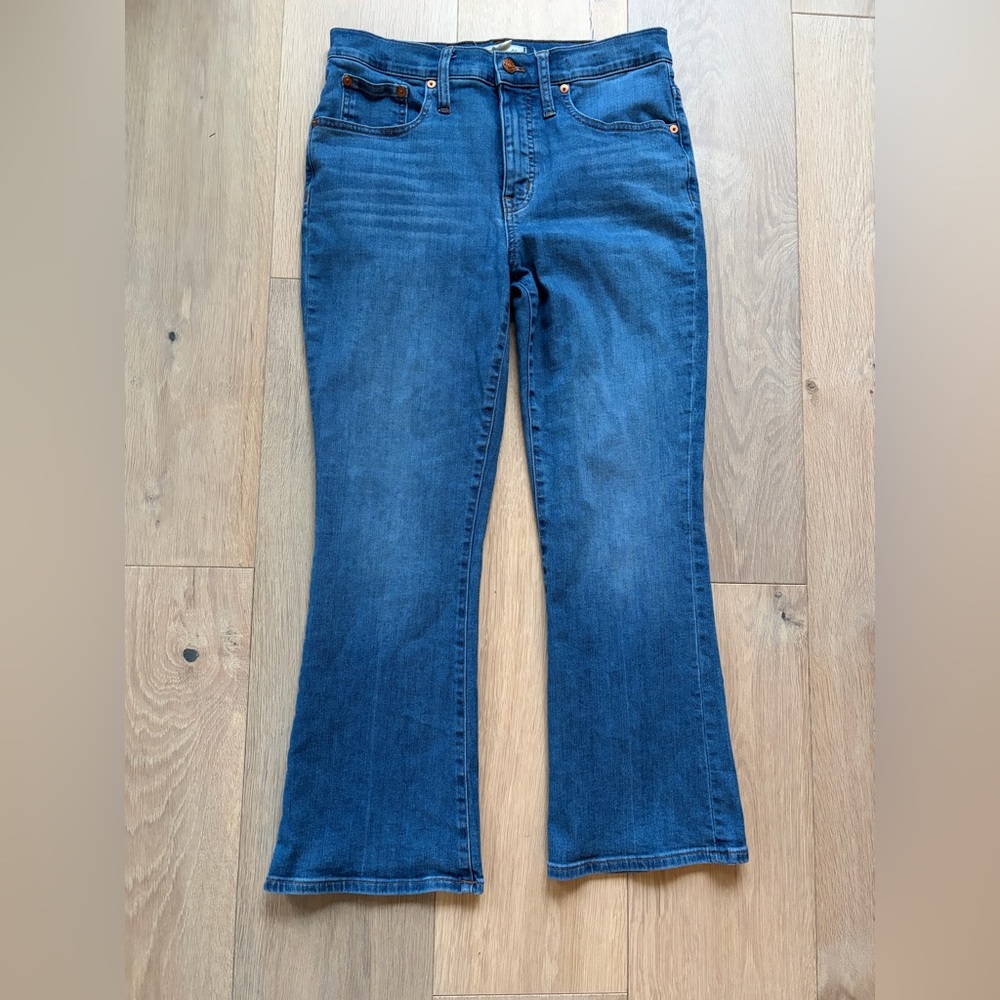 Madewell Cali-Demi boot jeans light wash - size 28